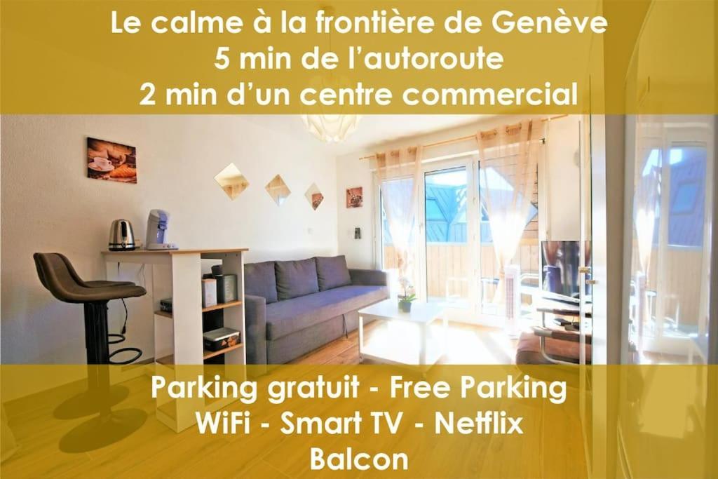 Embnb - Studio Near Geneva - S204,4 Etrembieres Kültér fotó